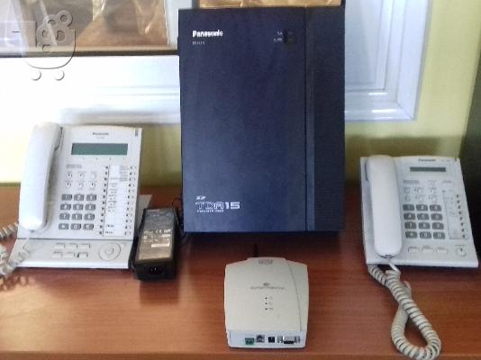 PoulaTo: Τηλεφωνικό κέντρο Panasonic KX TDA 15