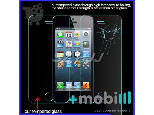 Προφύλαξη οθόνης SmartPhone Tempered Glass Explosion proof Shatter-proof Film Guard Shield...