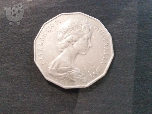 Austarlia Half Dollar 1983