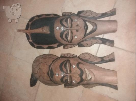 PoulaTo: Σκαλιστες μάσκες