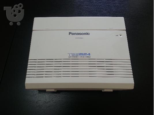 Tηλεφωνικό κέντρο Panasonic tes824