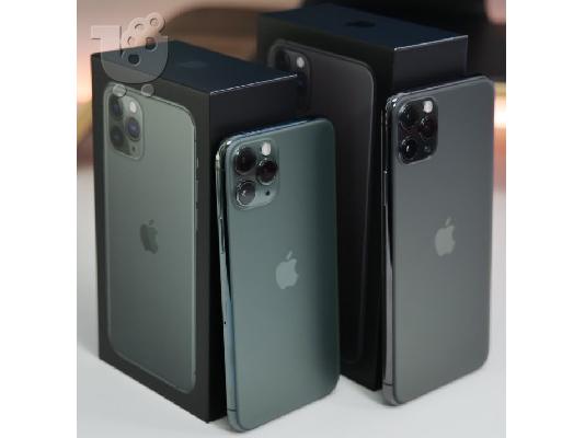 Apple iPhone 11 Pro 64GB κόστος 500 EURO, Apple iPhone 11 Pro Max 64GB κόστος 530 EURO, Ap...