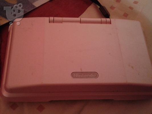 Nintendo DS ροζ με 3 κασετες