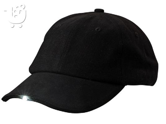 PoulaTo: Καπέλο με 3 Led διόδους