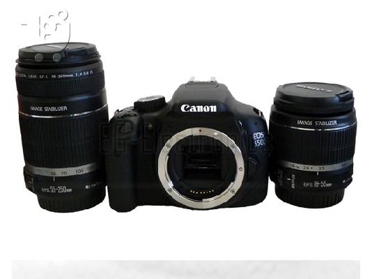 Canon EOS 550D + 2 Lenses + 2 Hoya filters
