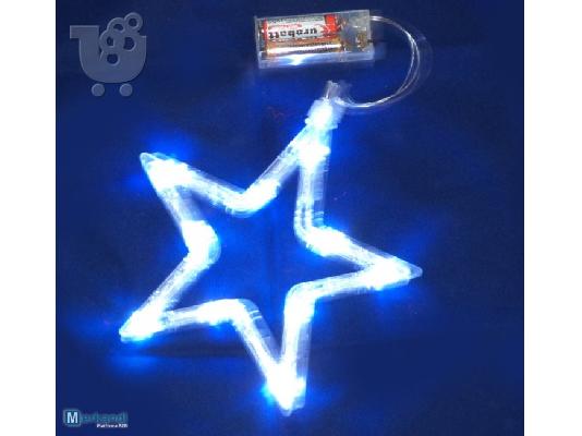 PoulaTo: LED Χριστουγεννιάτικα στολίδια, διακόσμηση - αστέρι Τιμή: 5,69 PLN Ελάχιστη παραγγελία: 10 Ποσότητα: 1000 Led Χριστουγεννιάτικη διακόσμηση  -  αστέρι Διαστάσεις περίπου 19 εκατοστά, λειτουργεί με δ