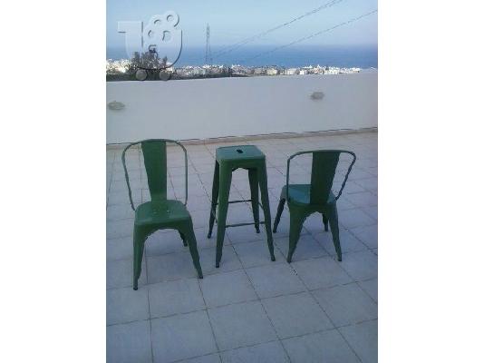 PoulaTo: Tolix Μεταλλική καρέκλα και σκαμπό υψηλής ποιότητας  κατάλληλα για κάθε χώρο  εξωτερικό ή εσωτερικό.
