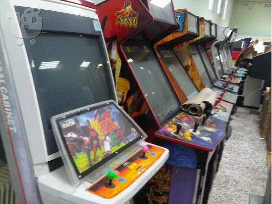 PoulaTo: cabinet καμπινες κονσολες arcade retro mame παλια ηλεκτρονικα παινιδια