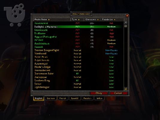 PoulaTo: Wow account World Of Warcraft
