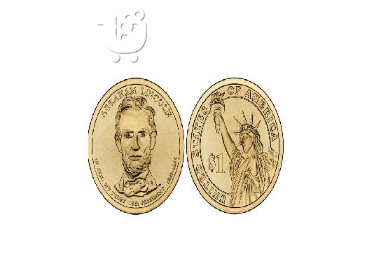 Ακυκλοφόρητο  Προεδρικό Νόμισμα Abraham Lincoln U.S.A.
