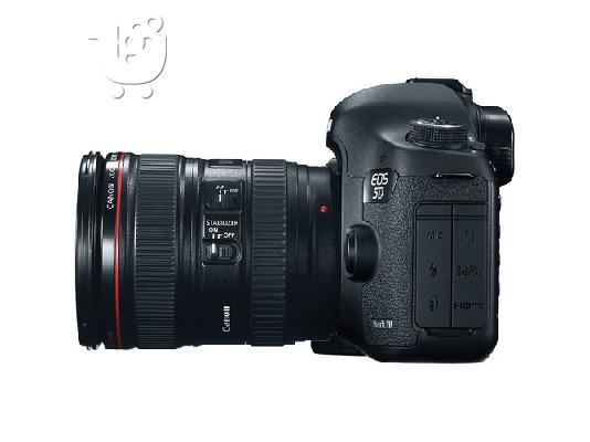 Canon EOS 5D Mark III DSLR Camera Video Production Kit with 24-105mm f/4L IS USM AF Lens