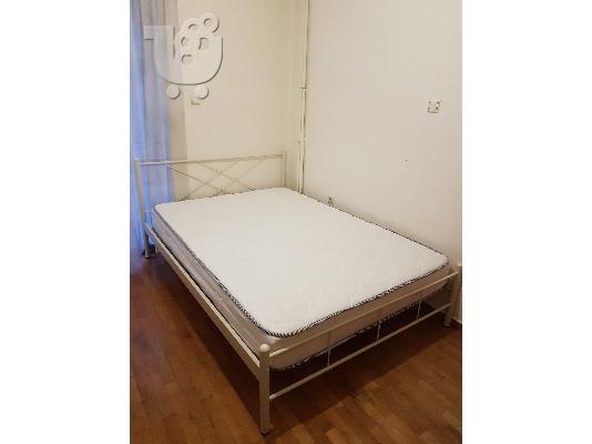 PoulaTo: Πωλείται διπλό κρεβάτι με στρωμα