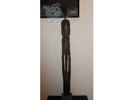PoulaTo: Αφρικάνικο ξύλινο άγαλμα