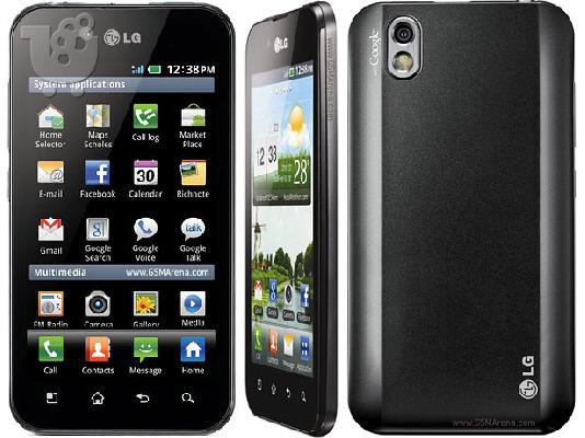 Πωλείται LG optimus p970 σε άσπρο και μαύρο χρώμα.