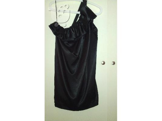 PoulaTo: BSB φορεμα μαυρο σατεν