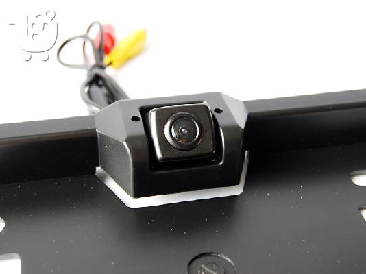 PoulaTo: Μινι κάμερα τοποθετημένη σε βάση για αριθμό αυτοκινήτου