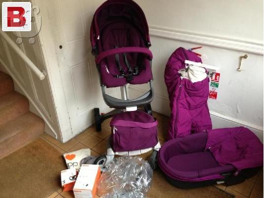 PoulaTo: 2015 3 IN 1 Stokke Xplory V4 baby stroller