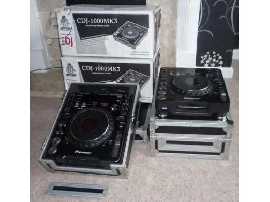 2x PIONEER CDJ 1000MK3 & 1x DJM 800 MIXER DJ PACKAGE   PIONEER HDJ 2000 HEADPHONE  at 1300...