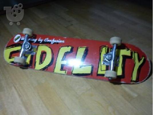PoulaTo: skateboard fidelity εξαιρετικό με element ροδακια
