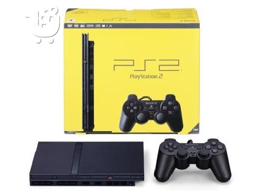PoulaTo: Playstation 2 slim με παρα πολλα εξτρα!!!!! 
