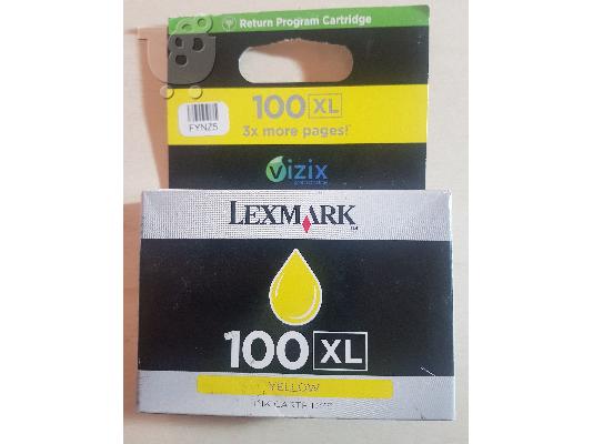 PoulaTo: Μελάνι Lexmark 100XL 14N1071E Yellow