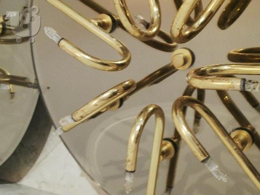 PoulaTo: φωτιστικα οροφης καθρεφτη χρωμα χρυσο