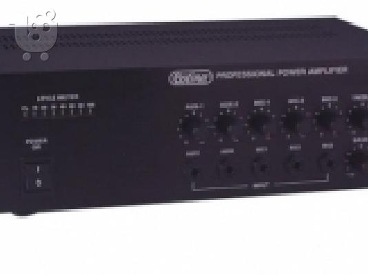 PoulaTo: DV-60PA (2 Aux, 3 mic) & SHOW PA SYSTEM SA-1200 (6 mic)