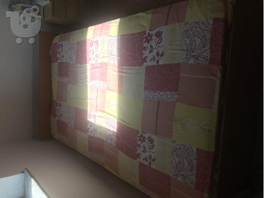 PoulaTo: Κρεβάτι ημίδιπλο, με στρώμα ανατομικό