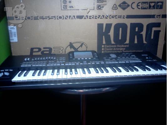 PoulaTo: Korg PA3X61 61-Key Professional Arranger Keyboard