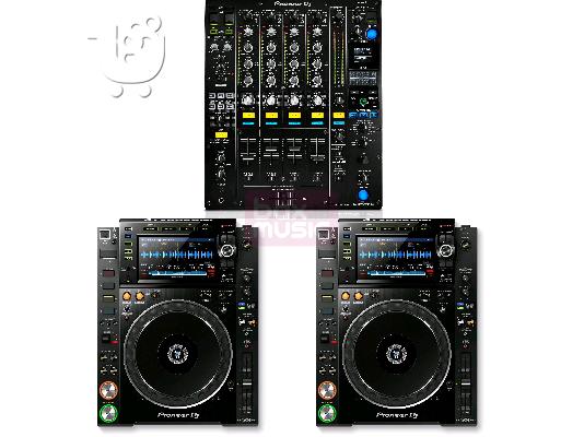 ΠΡΩΤΟΠΌΡΟΣ DJ SET 2X CDJ-2000 NXS2 & DJM-900 NXS2 + MK2 HDJ-2000