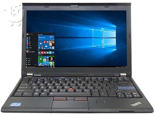 PoulaTo: Laptop lenovo Χ220 intel core i5 4gb 320gb 12.5'' κάμερα windows 10 1 χρόνo εγγύηση