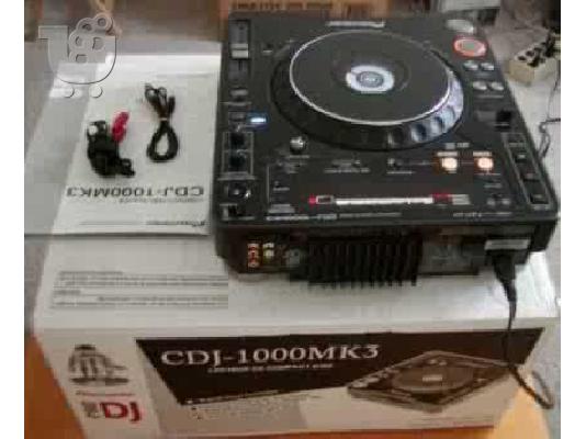 PoulaTo: 2x PIONEER CDJ-1000MK3 & 1x DJM-800 MIXER DJ PACKAGE...1500 EURO