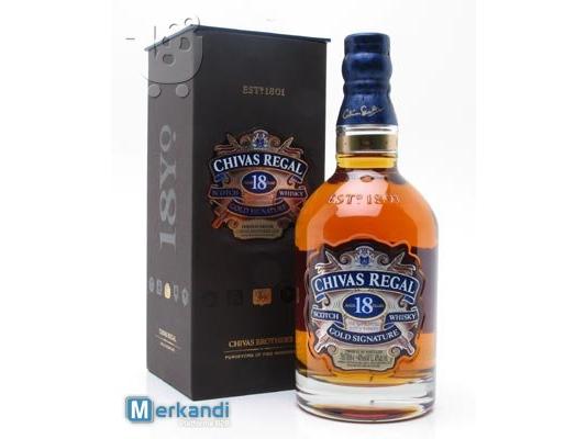 PoulaTo: 18-year-old Chivas Regal Whisky - στοκ
