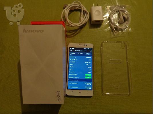 Lenovo Smartphone S850 Glass White 5" IPS 13MP