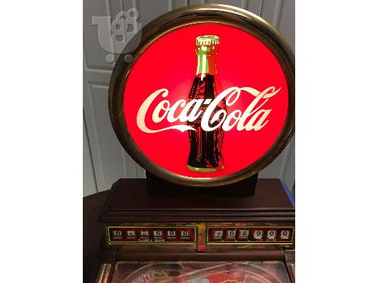 PoulaTo: Coca Cola TESTED 1996 Μηχανή φλίπερ Franklin Mint