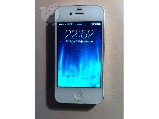 PoulaTo: Iphone 4G 16 GB white