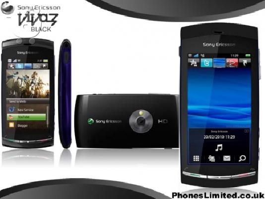 PoulaTo: PWLEITAI H ANTALLASETE SONYERICSSON VIVAZ  BLACK 8G 8.1 MEGAPIXEL