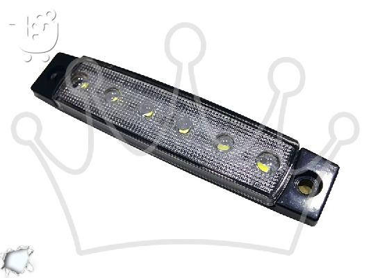 PoulaTo: LED Φώτα Όγκου Φορτηγών IP66 Ψυχρό Λευκό