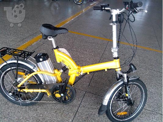 PoulaTo: ηλεκτρικό αναδιπλουμενο ποδηλατο