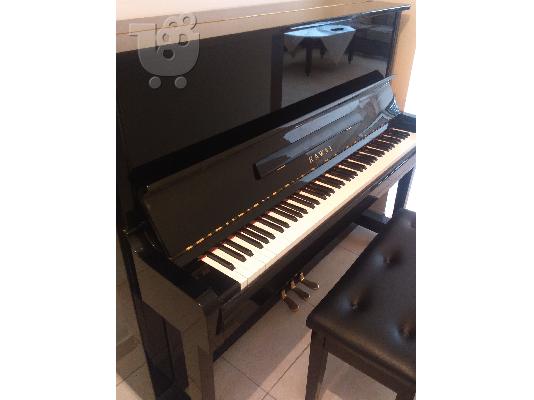 PoulaTo: Πωλείται Πιάνο όρθιο μαύρο kawai KS1F σε άριστη κατάσταση