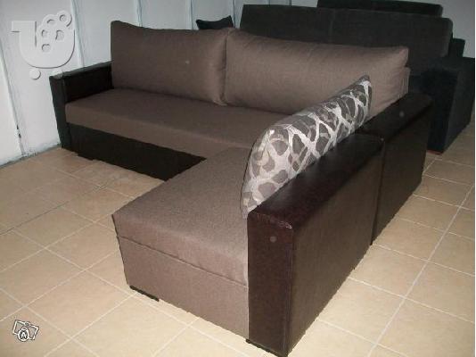 Γωνιακός καναπές-κρεβάτι Ν2 ΑΠΟ ΒΙΟΤΕΧΝΙΑ ΕΠΙΠΛΩΝ!!...