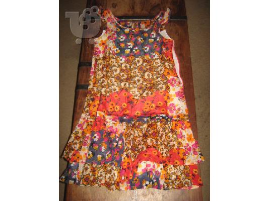 PoulaTo: zara φορεμα καλοκαιρινο αερατο δροσερο για κοριτσι 11-12 ετων 0516