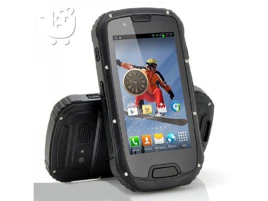 PoulaTo: HL-10 - 4.3inch- 3G Android 4.2 /IP68 Αδιαβροχο & Ανθεκτικο /Τετραπυρήνο, Gorilla glass, GPS, Dual Sim καρτες