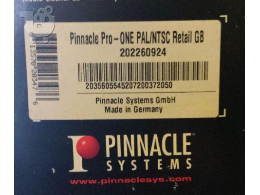 Pinnacle Pro One