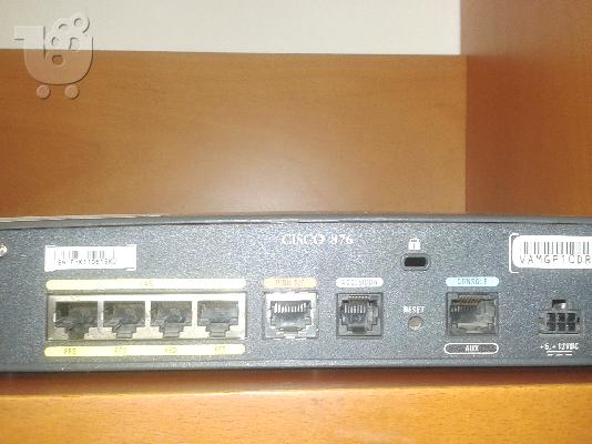 PoulaTo: Cisco 876-SEC-K9 Wired Router.