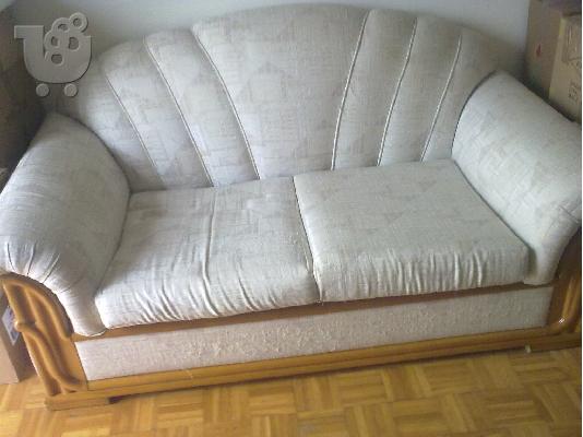 Πώληση διθέσιου καναπέ και πολυθρόνας