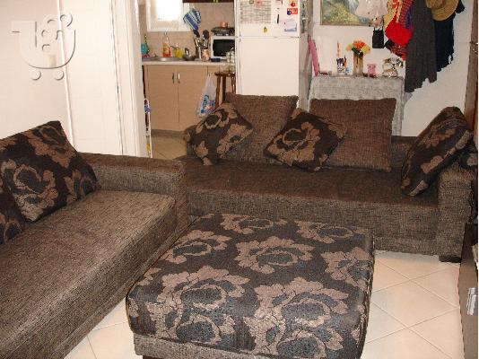 Σύγχρονος και άνετος γωνιακός καναπές