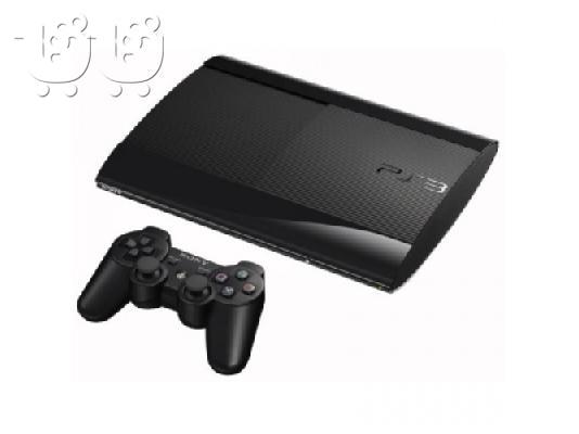 PoulaTo: Playstation 3 Super Slim 500GB +2 Games+1Controller