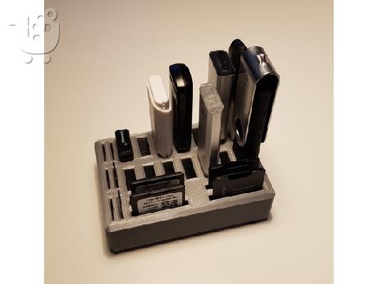 3d Printed USB SD and MicroSD holder