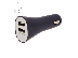 PoulaTo: Φορτιστής με 2 USB σε πρίζα αναπτήρα μαύρο χρώμα 12-24V...